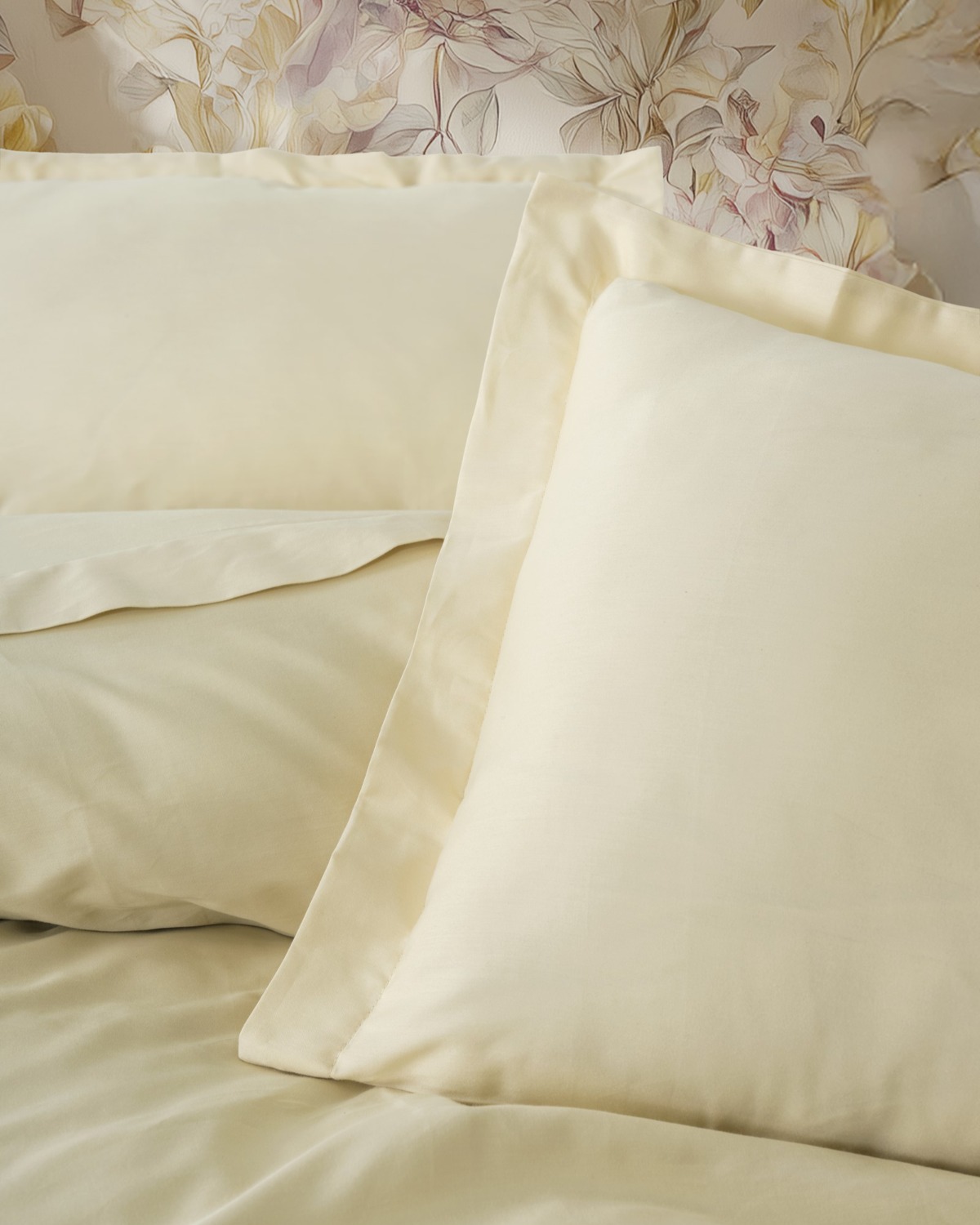 Cotton Box Elegant Saten Çift Kişilik Nevresim Takımı Bej