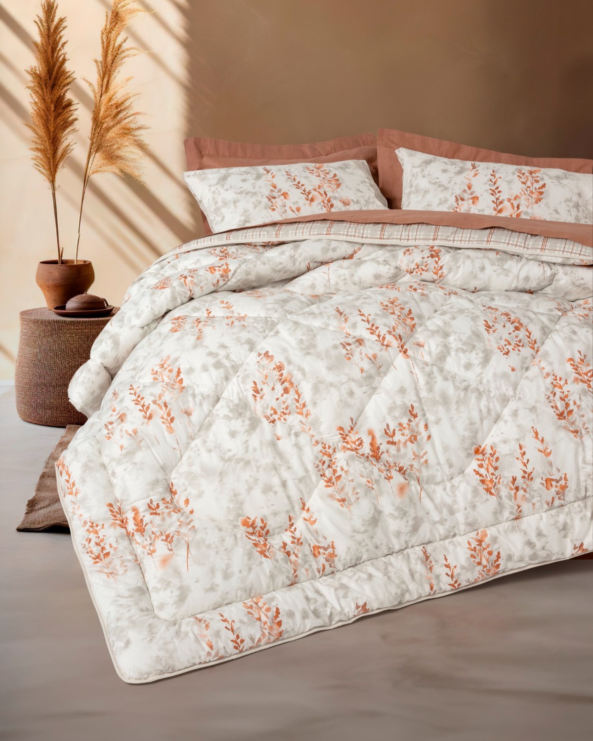 Cotton Box Tek Kişilik Uyku Seti Lamina Tarçın