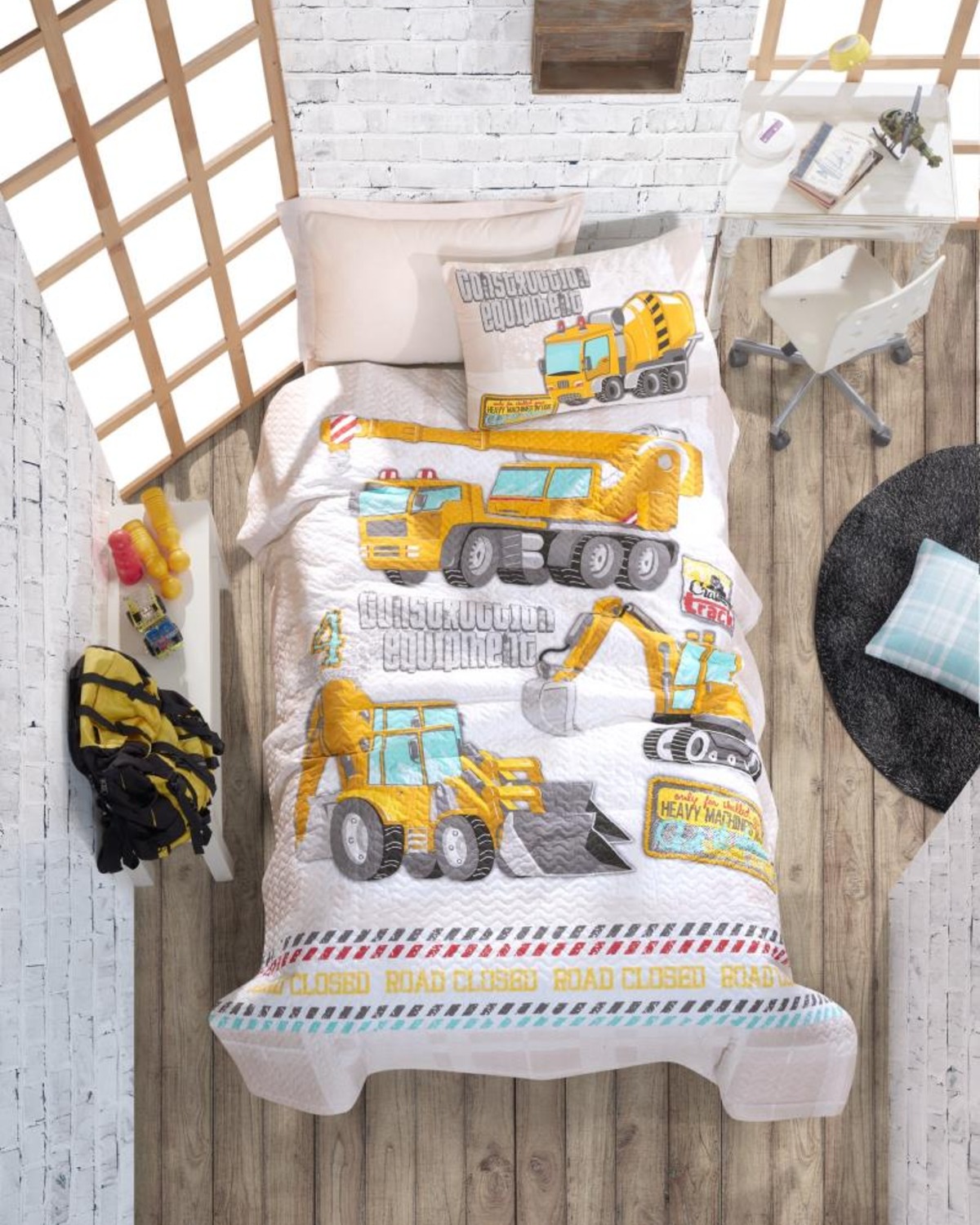 Cotton Box Junior Tek Kişilik Complete Set Track Turkuaz