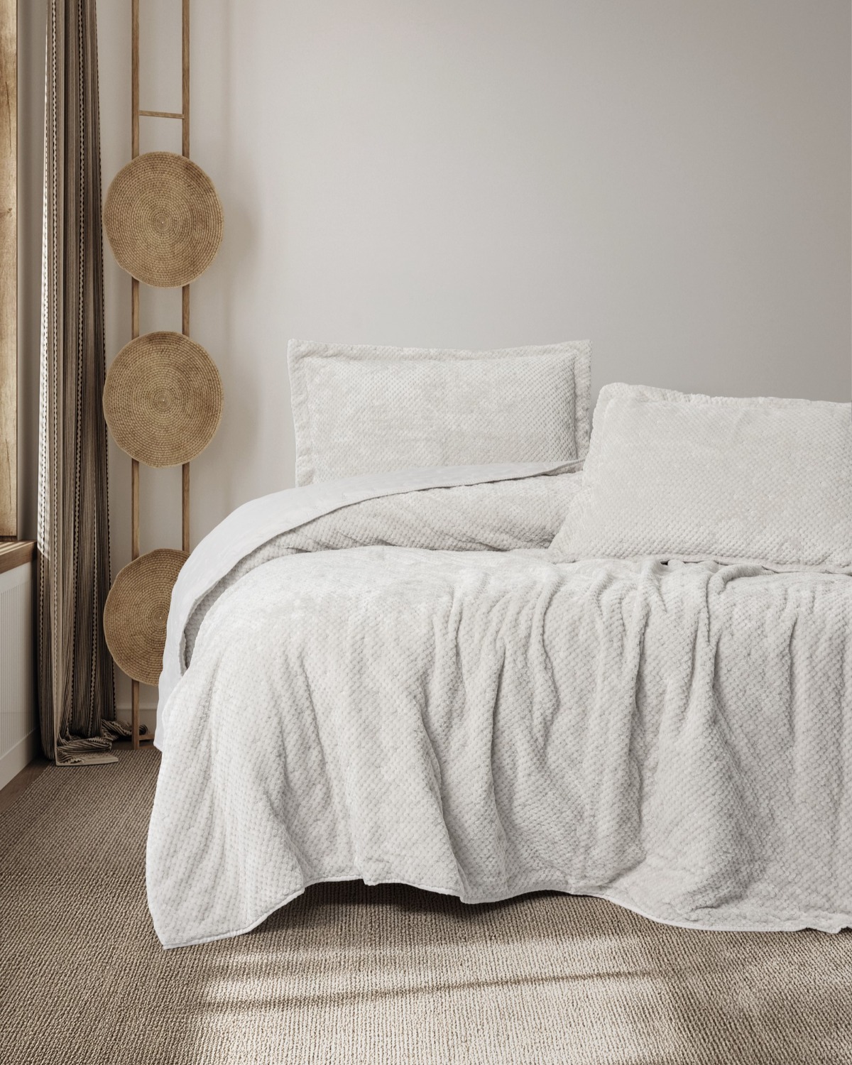 Cotton Box Softnest Tek Kişilik Yatak Örtüsü Boleta Taş