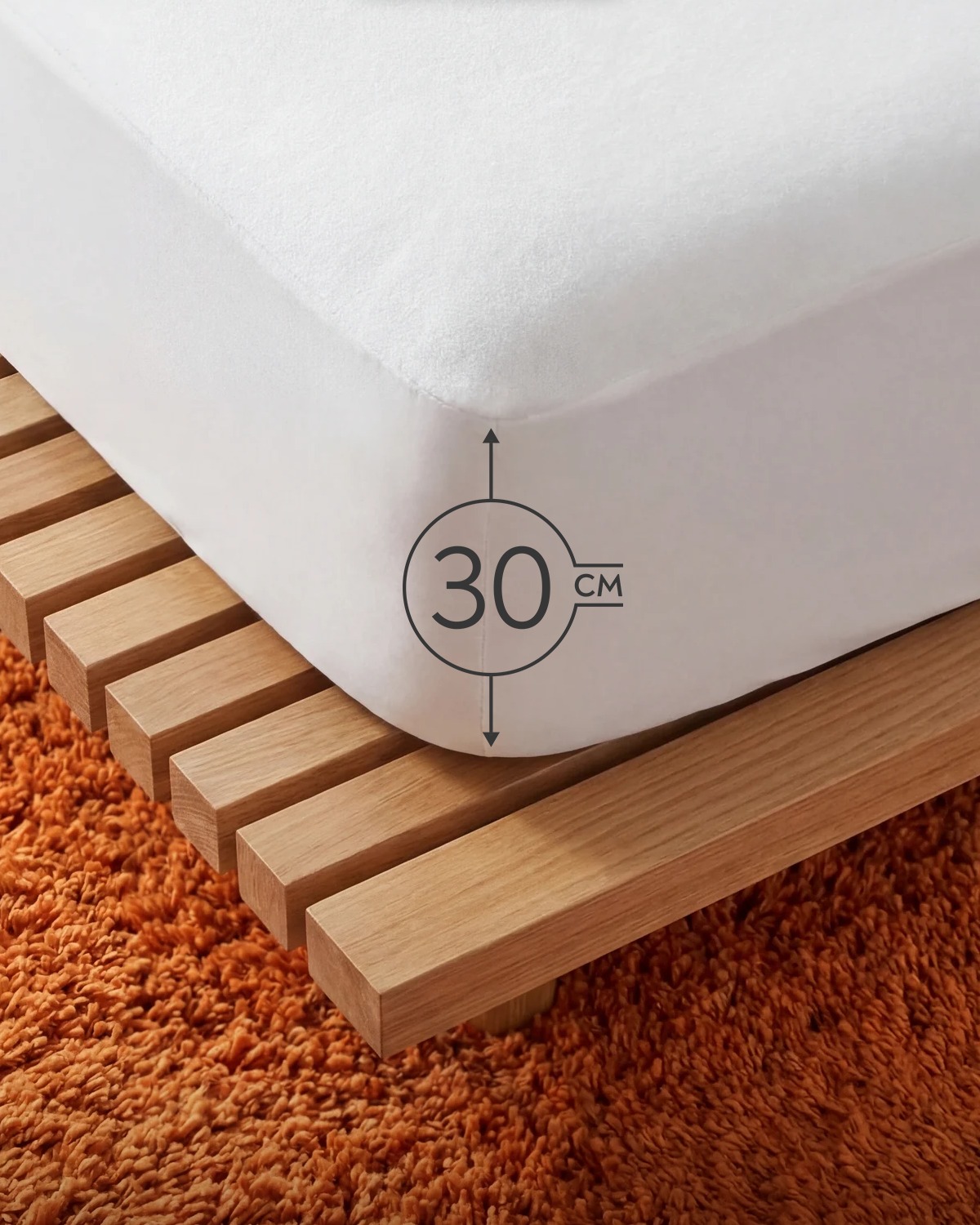 100% Polyester Micro Waterproof Mattress Protector