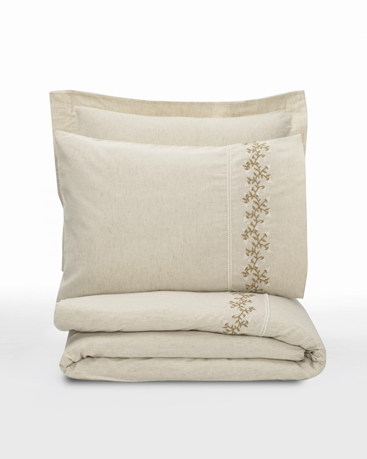 Cotton Box Cotton Keten Çift Kişilik Nevresim Takımı Darian