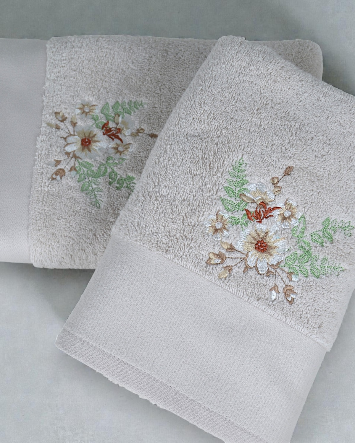 EMBROIDERED TOWEL SETS