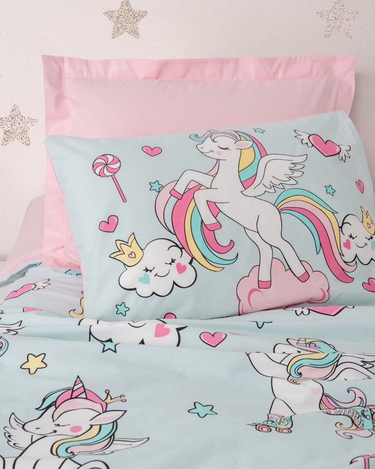 Cotton Box Junior Tek Kişilik Nevresim Takımı Twinka Pembe