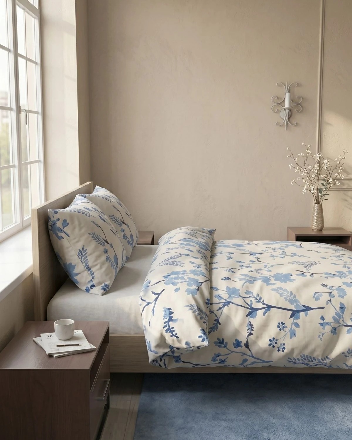 CIFT KISILIK NEVRESIM TAKIMI Cotton Collection Ranforce Nevresim Takımı Bahar