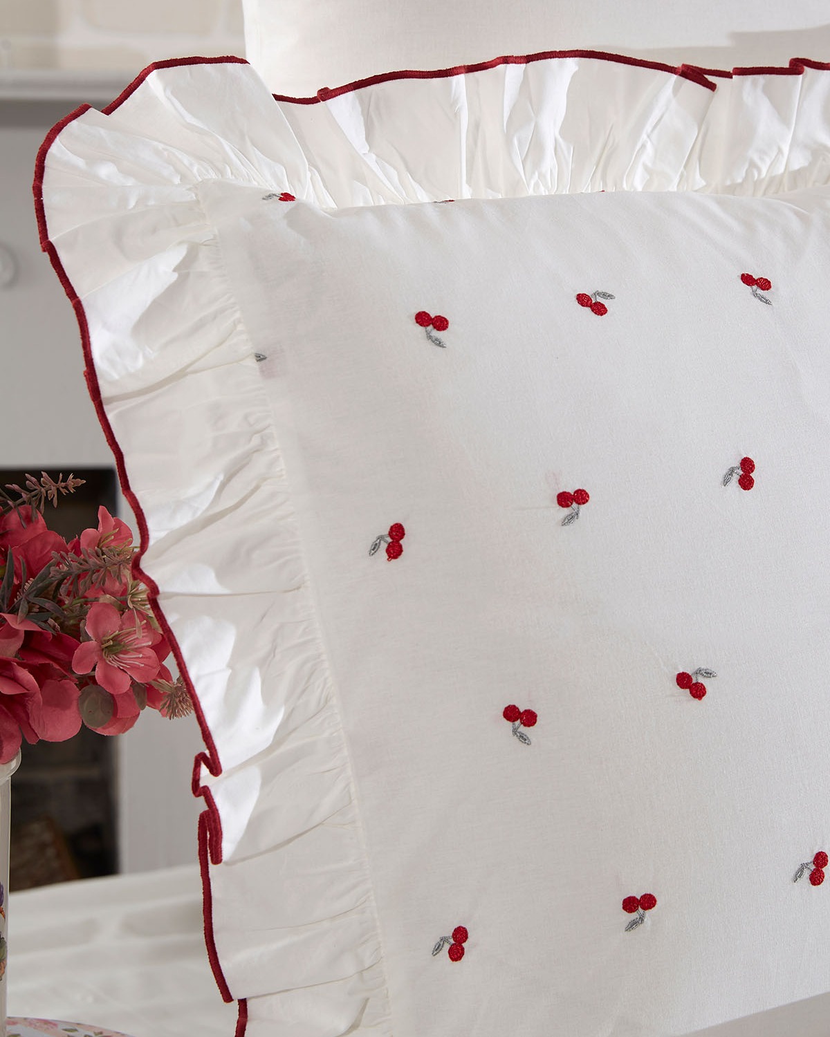 Cherry %100 Pamuk 6 Parça Nevresim Takımı