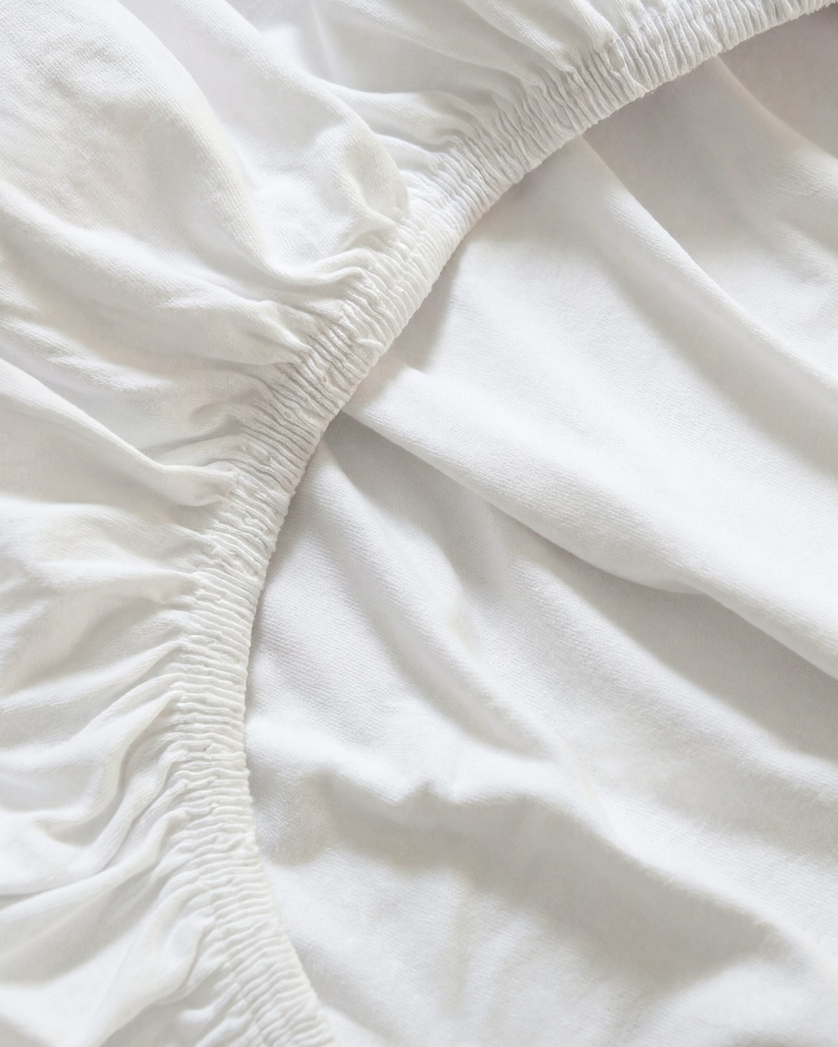 100% Cotton Single Jersey Fitted Sheet