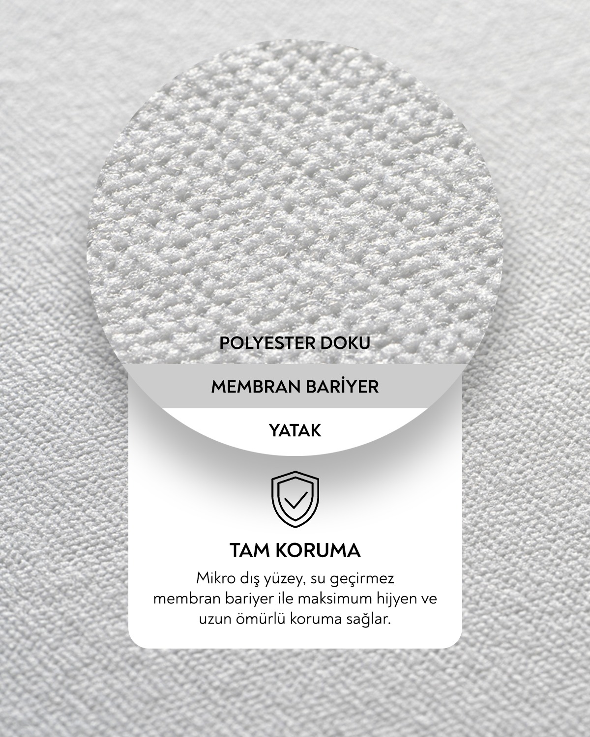 100% Polyester Micro Waterproof Mattress Protector