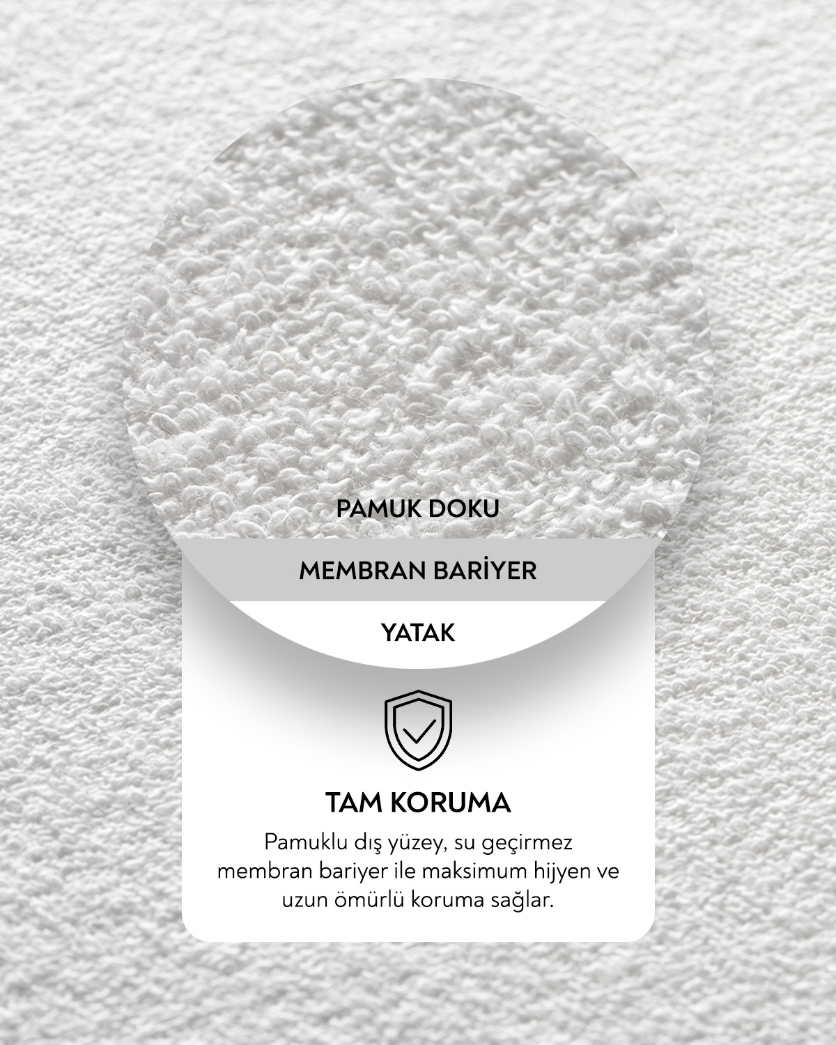 80% Cotton 20% Polyester Waterproof Mattress Protector