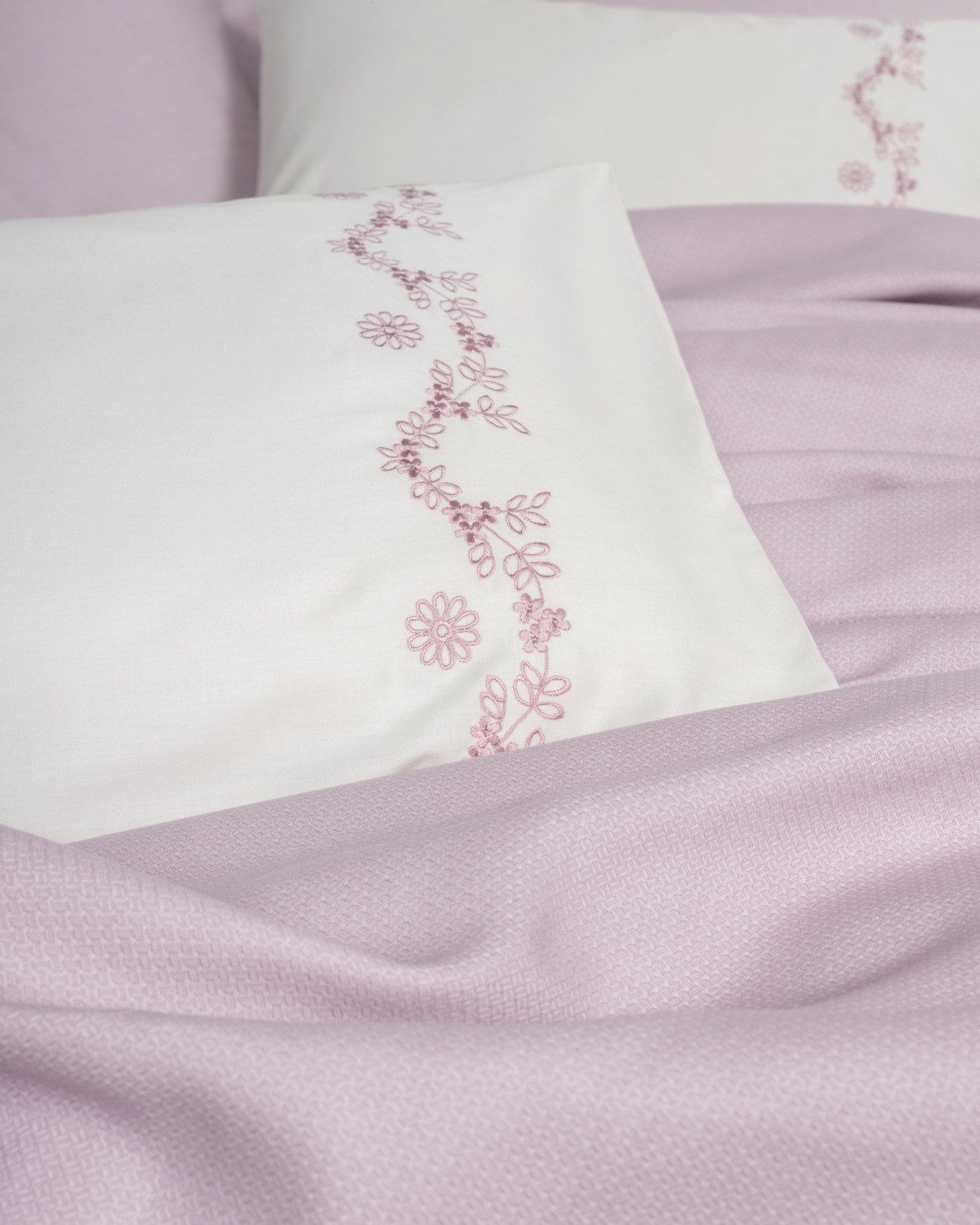 Cotton Box Serenity Bambu Çift Kişilik Pike Takımı Vaila Lila