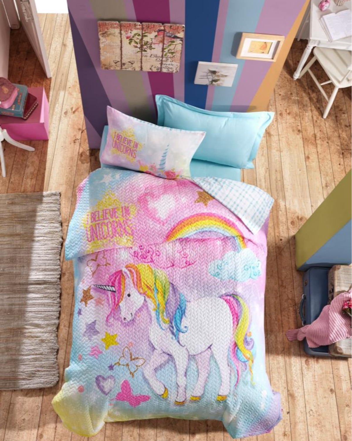 Cotton Box Junior Tek Kişilik Complete Set Dream Mint